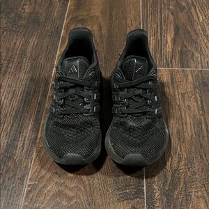 adidas Kids Black Knit Sneakers